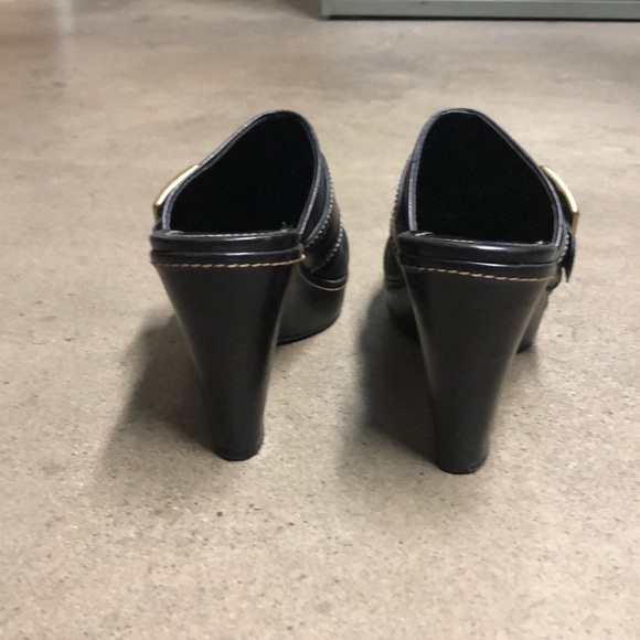 Coach High Heeled Candace Clogs - Picture 3 of 4